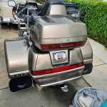 nice goold wing trike
