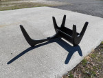 MID CENTURY BLACK COFFEE TABLE BASE ADRIAN PEARSALL STYLE