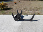 MID CENTURY BLACK COFFEE TABLE BASE ADRIAN PEARSALL STYLE