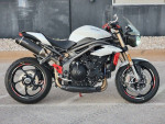 2019 Triumph Speed Triple S Crystal White