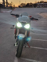 2019 Triumph Speed Triple S Crystal White