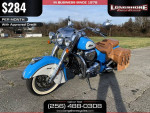 2019 Indian Chief Vintage Sky Blue Pearl White