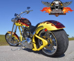 2007 THUNDER MOUNTAIN KEYSTONE SOFTAIL CHOPPER SCREAMIN EAGLE 346 Mile