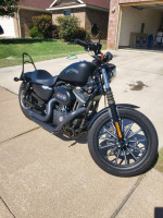 Up for sale 2013 Harley Davidson Iron 883 with only 1370 miles on it