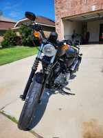Up for sale 2013 Harley Davidson Iron 883 with only 1370 miles on it