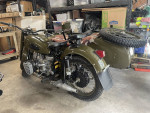 1942 WW 2-SIDECAR/BIKE-2 MILES