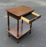 Vintage Single Drawer Night Stand Side Table