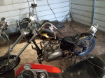 CUSTOM HARLEY / TRIUMPH CHOPPER CUSTOM FLAMES, AWESOME CHOPPER