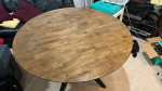 Legacy Classic Kateri Round Pedestal Table in Hazelnut Finish