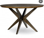 Legacy Classic Kateri Round Pedestal Table in Hazelnut Finish