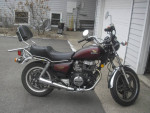 1982 Honda 450 motorcycle