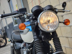 2018 Triumph Bonneville T100 Fusion White and Aegean Blue