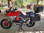 Moto guzzi stelvio 1200 2009 like new