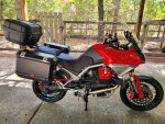 Moto guzzi stelvio 1200 2009 like new