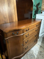 Large mahogany 1940’s sideboard/console table