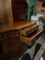 Large mahogany 1940’s sideboard/console table