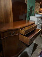 Large mahogany 1940’s sideboard/console table