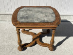Mid-Century Thomasville END TABLE w/Mirror Top 1977 Vintage Side Table