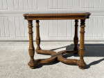 Mid-Century Thomasville END TABLE w/Mirror Top 1977 Vintage Side Table