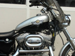 2003 Harley Davidson XL 883C Sportster Custom (Silver / Black)