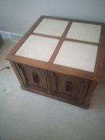 Tile End Table (local delivery $10)