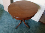 Wood End Table