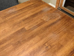 Kitchen table with bench