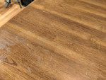 Kitchen table with bench