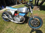1972 SUZUKI GT550 INDY 2 STROKE TRIPLE fully custom built