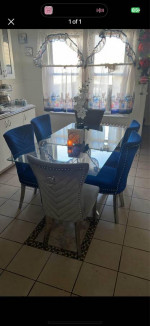 Dinning table 6 chairs