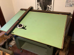 Vintage 1960s Mayline Desk-O-Matic II Drafting Table w/Orthographic Machine