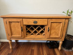 Unique Console or Buffet Table