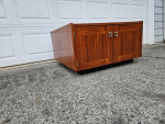 Danish teak coffee or end table mid-century modern