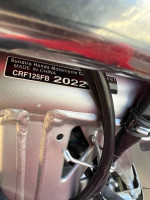2022 CRF 125 BIG WHEEL