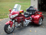 2010 Honda Goldwing GL1800 Trike and trailer