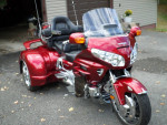 2010 Honda Goldwing GL1800 Trike and trailer