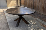 Custom Dining Table Solid Wood Set Farmhouse Bench Modern Rustic