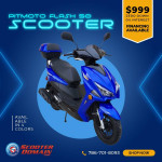 🛵 Flash 50 Scooter - Stylish and Affordable Two-Wheeled Companion!