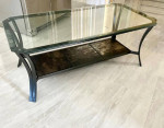 glass coffee table