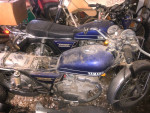 Two (2) 1974 Yamaha TX500A vintage motorcycles