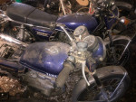 Two (2) 1974 Yamaha TX500A vintage motorcycles