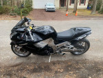 Kawasaki Ninja ZX 1400cc     Custom exhaust. 2006