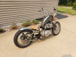 1976 KZ750 Custom Motorcycle