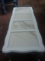 Coffee Table Distressed White