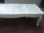 Coffee Table Distressed White