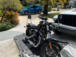 2016 Harley 1200 48 sportster with storage