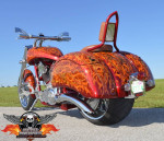 2008 BOURGET KRUZER SOFTAIL CHOPPER BAGGER 330 REAR TIRE PRO STREET