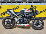2020 Triumph Speed Triple RS Crystal White Metallic