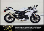 2023 Kawasaki Ninja® 400 Pearl Blizzard White/Metallic Carbon Gray