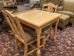 SMALL used table w/2 chairs of your choice